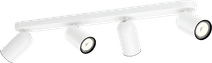Philips Pongee Mounted Spot Light - 4 Spot Lights - White Lamp
