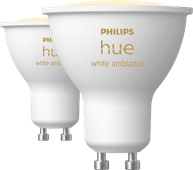 Philips Hue White Ambiance GU10 Doppelpack Philips Hue einzeln erhältliche Smart-Lampe
