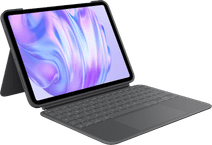 Logitech Combo Touch Apple iPad Pro 11 Zoll (2024) Tastaturhülle QWERTZ Grau iPad Tastaturhülle