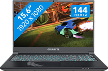 GIGABYTE G5 - 15.6 inches - Intel Core i7 - 16GB RAM/1TB SSD - RTX 4050 Laptop to watch full HD movies