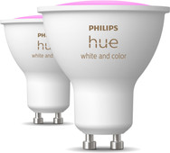 Philips Hue White & Color GU10 Doppelpack Philips Hue GU10 White & Color