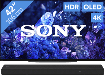 Sony XR-42A90K + Soundbar Sony Fernseher mit Acoustic Surface