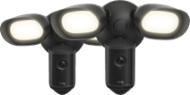 Ring Floodlight Kamera Wired Pro 2. Generation Schwarz Doppelpack Ring Floodlight Überwachungskamera