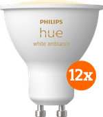 Philips Hue White Ambiance GU10 12-pack Philips Hue GU10 fitting