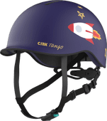 CRNK Tango Junior Navy Blue Bike helmets for kids
