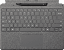 Microsoft Surface Pro Keyboard mit Slim Pen Platin QWERTZ Tablethülle mit Tastatur