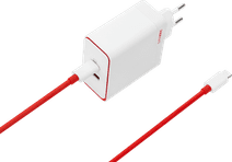 OnePlus SuperVOOC Charger 100W with USB-C Cable Red OnePlus charger