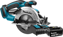 Makita DSS501ZJ + 3,0 Ah und Ladegerät Makita Kreissäge