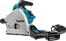 Makita DSP600ZJ + 3,0 Ah (2x) und Ladegerät Tauchsäge