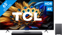 TCL QLED 65C61B (2024) + Soundbar 65-Zoll-Fernseher