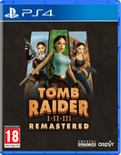 Tomb Raider I-III Remastered Starring Lara Croft PS4 PlayStation 4 game