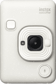 Fujifilm Instax Mini LiPlay Misty White Camera with viewfinder