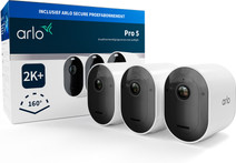 Arlo Pro 5 2K+ Überwachungskameras 3er-Pack Cloud-Kamera