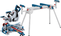 Bosch Professional GCM 18V-254 D (without battery) + Underframe Radial arm saw with an underframe