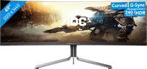 AOC PD49 Gaming monitor with a high resolution