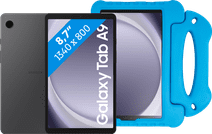 Samsung Galaxy Tab A9 Plus 8,7 Zoll 128GB Wi-Fi Grau + BlueBuilt Kids Cover Blau Tablet mit mindestens 32 GB Speicher