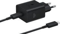 Samsung Super Fast Charging Ladegerät 45 W Schwarz + USB-C-Kabel 1,8 m Schwarz Kunststoff Samsung Schnellladegerät