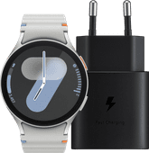 Samsung Galaxy Watch7 Silber 44 mm + Ladegerät 25 W 