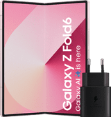 Samsung Galaxy Z Fold6 512GB Rosa 5G + Samsung Ladegerät 25 W Schwarz Samsung Galaxy Z Fold6