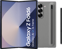 Samsung Galaxy Z Fold 6 512GB Blue 5G + Samsung Back Cover with S Pen Gray Extra large smartphone