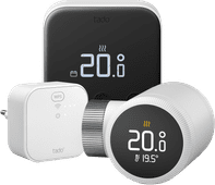 Tado Smart-Thermostat X Starterpaket + 1 Thermostatkopf Thermostat