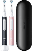 Oral-B iO 3N Black and Pink Duo Pack Pink electric toothbrush