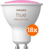 Philips Hue White & Color GU10 18er-Pack Philips Hue GU10 White & Color