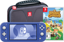 Nintendo Switch Lite Blau + Animal Crossing New Horizons + Schutzhülle Nintendo Switch Lite Konsole