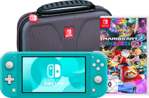 Nintendo Switch Lite Türkis + Mario Kart 8 Deluxe + Schutzhülle Nintendo Switch