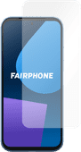 Just In Case Tempered Glass Fairphone 5 Screen Protector Screen protector compatible with a fingerprint scanner