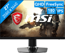 MSI G272QPF E2 DCI-P3 monitor for photo/video editing
