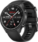 OnePlus Watch 2R Schwarz Smartwatch mit Android Wear OS