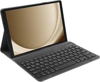 Just in Case Samsung Galaxy Tab A9 Tastaturhülle QWERTY Schwarz Tablethülle mit Fallschutz