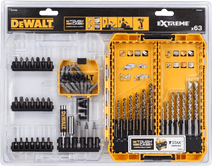 DeWalt 63-piece Concrete Drill Bits EXTREME and HSS-G Metal Drill Bits EXTREME 2 TOUGH CASE Bit and drill set