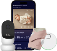 Owlet Cam 2 + Dream Sock Dusty Rose OW-DSDUO-RO Babyphon mit Kamera