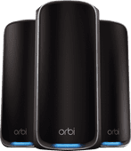Netgear Orbi 973 Schwarz Mesh-WLAN-System für eine große Wohnung