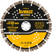 DeWalt Extreme Runtime Diamond Disc 230mm/22.2mm 230mm grinding disc