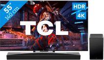 TCL QLED 55C743 (2023) + Soundbar European Championship 2024 television and projector deal