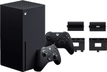 Xbox Series X + Second Controller Black + BlueBuilt Rechargeable Batteries Xbox Series X and Xbox Series S console