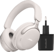 Bose QuietComfort Ultra Headphones Weiß + Ladegerät 3D-Audio-Kopfhörer