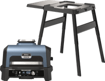 Ninja Woodfire Pro XL Elektrogrill und Smoker OG901EU + Ninja Woodfire Ständer Elektrogrill mit Gestell