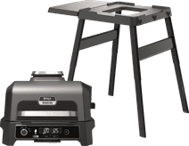 Ninja Woodfire Electric BBQ Grill and Smoker OG850EU + Ninja Woodfire Stand Winter barbecue