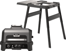 Ninja Woodfire Electric BBQ Grill and Smoker OG850EU + Ninja Woodfire Stand Tabletop barbecue