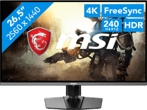 MSI MPG 271QRXDE QD-OLED Gaming monitor with a high resolution