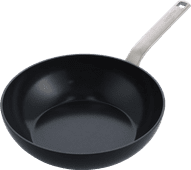 GreenPan Evolution Wok 28 cm Schwarz Keramiktopf oder Keramikpfanne