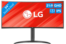 LG UltraWide 34WQ73A-B Extra large curved monitor (from 32 inches)