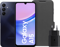 Samsung Galaxy A15 128GB Schwarz 4G + Zubehörpaket Samsung Galaxy A15