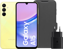 Samsung Galaxy A15 128GB Gelb 4G + Zubehörpaket Samsung Galaxy A15