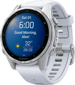 Garmin Fenix 8 Silber/Weiß 43 mm Laufuhr