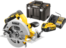 Starterset DeWalt DCS572NT-XJ 5,0-Ah-Akku DeWalt Kreissäge